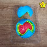 Puzzle Wisdom Ball Rompecoco Qiyi Capas Tierra Colores Reto