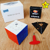 Zhilong Mini 4x4 Ballcore Uv Cubo Rubik M Yj Speed 5,6cm