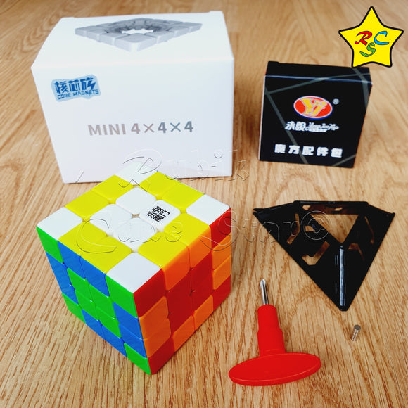 Zhilong Mini 4x4 Ballcore Uv Cubo Rubik M Yj Speed 5,6cm