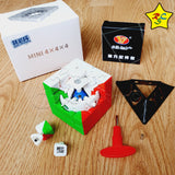 Zhilong Mini 4x4 Ballcore Uv Cubo Rubik M Yj Speed 5,6cm