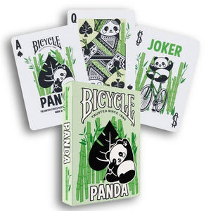 Bicycle Panda Baraja Naipes Poker Osos Coleccion Kung Fu