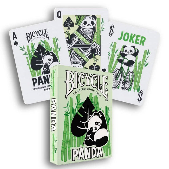 Bicycle Panda Baraja Naipes Poker Osos Coleccion Kung Fu
