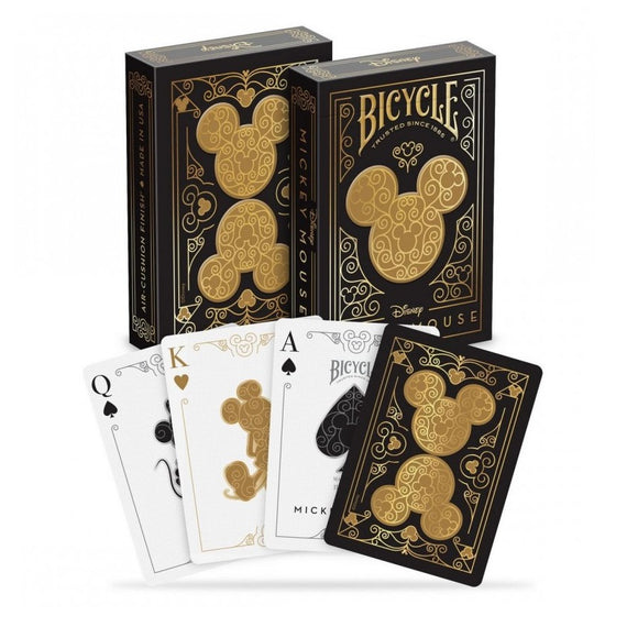 Cartas Bicycle Gold Mickey Disney Naipes De Poker Juego Mesa