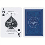 Bicycle Odyssey Poker Baraja Lujo Playing Cards Azul Mar