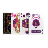 Baraja Bicycle Elton Jhon Naipes Poker Playing Cards Juego