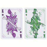 Baraja Naipes Bicycle Villains Poker Villanos Morado Verde