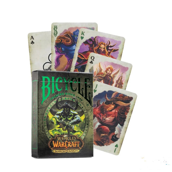 Cartas Poker Bicycle World Of Warcraft Lich King Wow Naipes