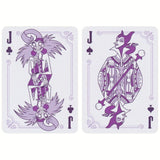 Baraja Naipes Bicycle Villains Poker Villanos Morado Verde