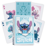 Baraja Stitch Naipes Disney Poker Juego Azul Playing Cards