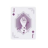 Baraja Bicycle Poker Frozen Agua Brillante Ana Elsa Original