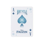 Baraja Bicycle Poker Frozen Agua Brillante Ana Elsa Original