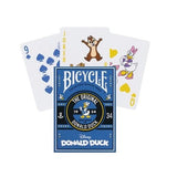 Cartas Bicycle Disney Pato Donald Classic Azul Playing Cards