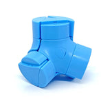 Q-platypus Mirror Azul Pyraminx Puzzle Shengshou Cubo Rubik