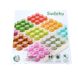 Juego Mesa Sudoku Madera Colores Didactico Numeros Logica