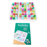 Juego Mesa Sudoku Madera Colores Didactico Numeros Logica