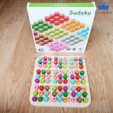 Juego Mesa Sudoku Madera Colores Didactico Numeros Logica