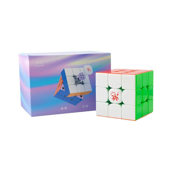 Dayan Zhanchi V5 M Fancy Verde Magnetico Ballcore Maglev