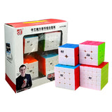 Pack Cubos Rubik Qiyi Regalo Paquete 2x2 A 5x5 Profesional