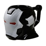Mug Iron Man Vaso Super Heroe Pocillo Geek Detalle - Rojo - Negro