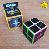 Cubo Rubik 2x2 Qidi S Carbono Qiyi Cobra Velocidad Stickerless