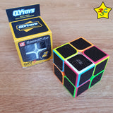 Cubo Rubik 2x2 Qidi S Carbono Qiyi Cobra Velocidad Stickerless