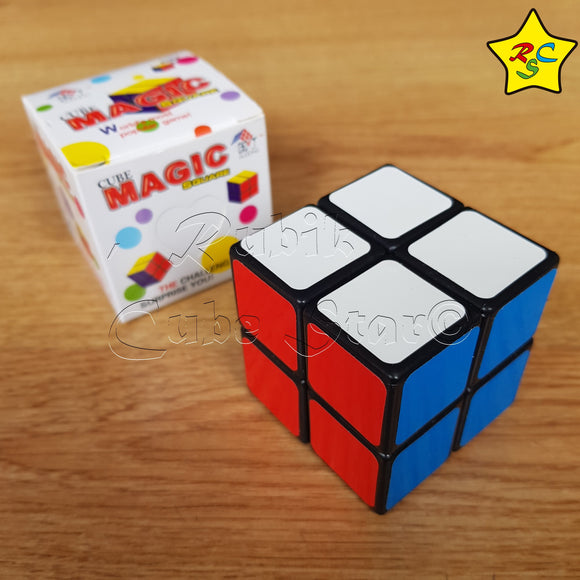 Cubo Rubik 2x2 Magic Cube Buen Giro Speed Cube - Negro