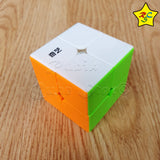 Cubo Rubik Qidi S 2x2 Qiyi - Stickerless - Negro