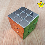 Cyclone Boys Metallic Cubo Rubik 3x3 Magnético Metalizado