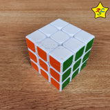 Cubo Rubik 3x3 Magic Cube Super Económico Speed - Blanco