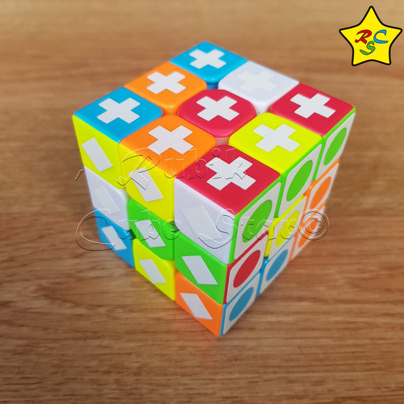 Cubo Rubik 3x3 Alumbra Oscuridad Doble Solucion Stickerless