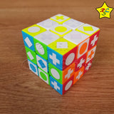Cubo Rubik 3x3 Alumbra Oscuridad Doble Solucion Stickerless