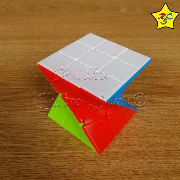 Cubo Rubik Twist 3x3 Torcido Espiral Fanxin Stickerless