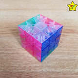 Cubo Rubik Transparente 3x3 Heshu SpeedCube