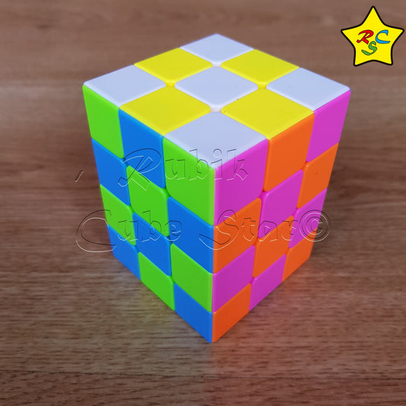 Cubo De Rubik 3x3x4 Cuboide 4x3x3 Candy Color