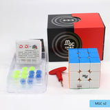 Mgc V2 Magnetico Cubo Rubik 3x3 Yj Velocidad Black Yong Jun
