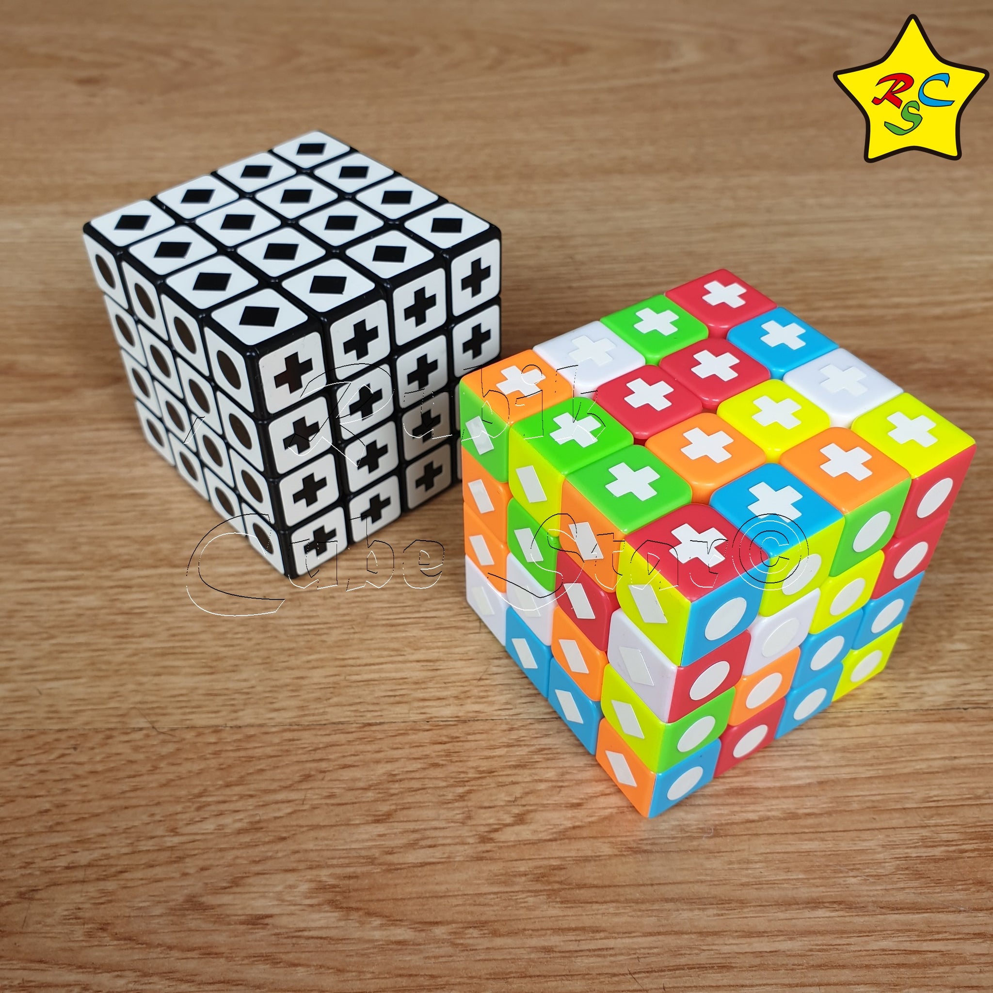 Cierto Ciudad reporte Alumbra Oscuridad Cubo Rubik 4x4 Doble Solucion Stickerless – Rubik Cube  Star