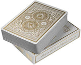 Cartas Artisan Gold Theory11 Blanco Baraja Premium Dorada