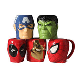 Mug Cerámica Taza Super Heroes Marvel Avengers 10cm