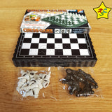 Ajedrez Mini Magnético Juego Mesa Azar Chess Game 13 Cm