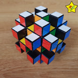 Cubo Azteca Rubik 3x3 Maya Magic Cube Tetris Extension Negro