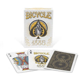 Bicycle 1885 Baraja Poker Maquina Magic Playing Cards Dorada