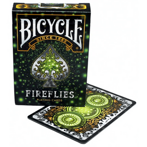 Cartas Bicycle Fireflies Luciernaga Verde Brillante Original