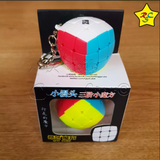 Llavero Pillow 3 Cm Qiyi Cubo Rubik Speedcube Stickerless