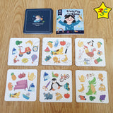 Cartas Spot It Crazy Flip Card Game Similitudes Juego Imagen