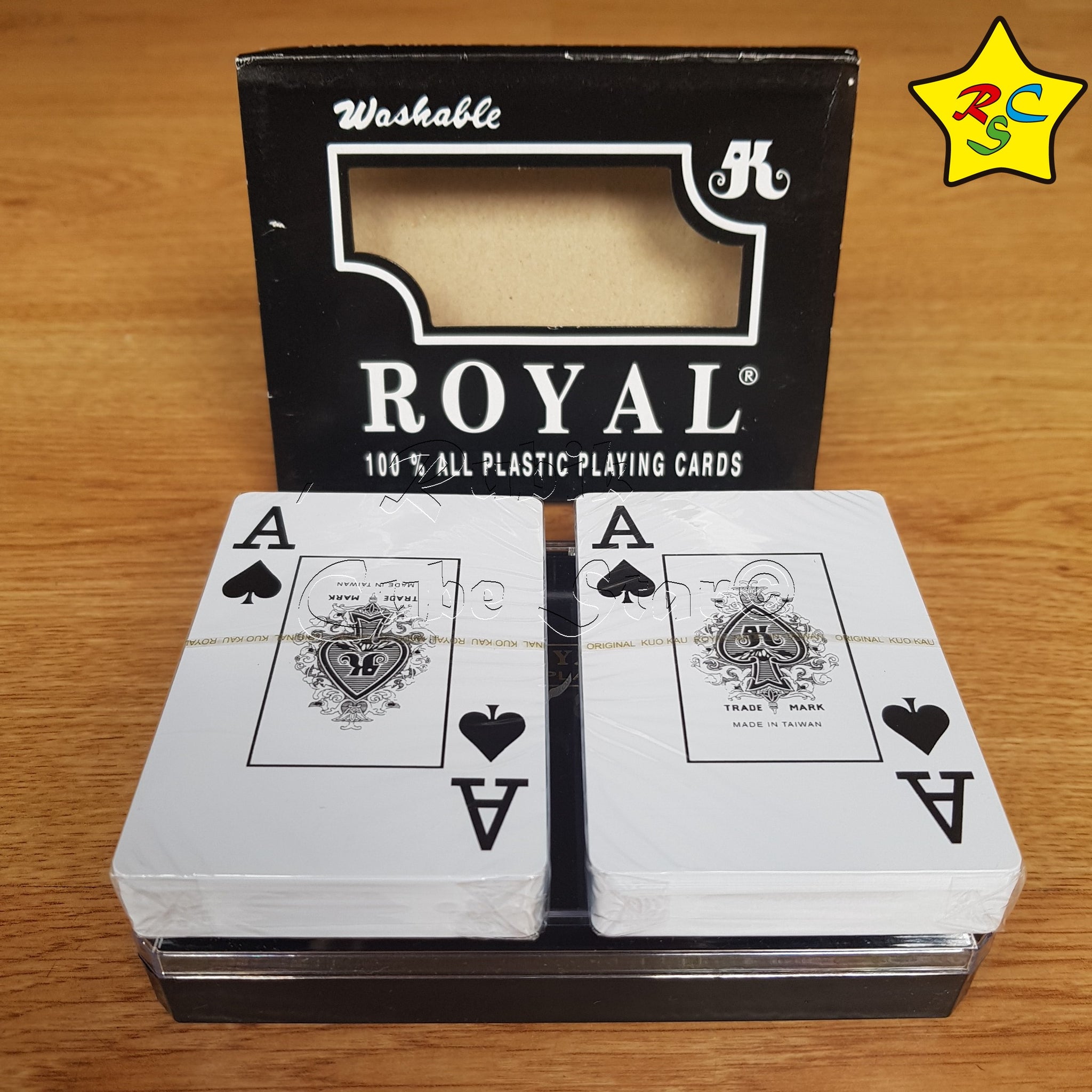 Chimenea Indiferencia Delegar Juego Cartas Royal Poker Baraja Naipes Plástico Alta Calidad – Rubik Cube  Star