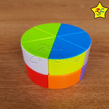 Cubo Rubik Cilindro Tarta Queso Square Magic Cube - Stickerless