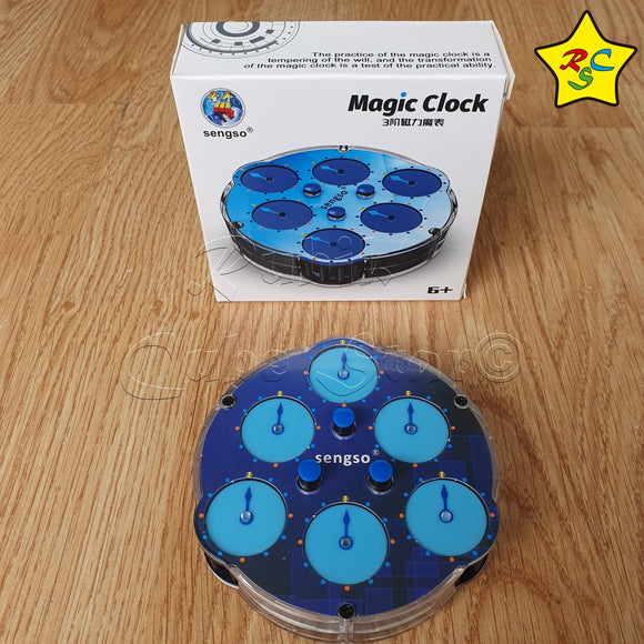 Magic Clock 3 M Shengshou Magnético Puzzle Cubo Rubik