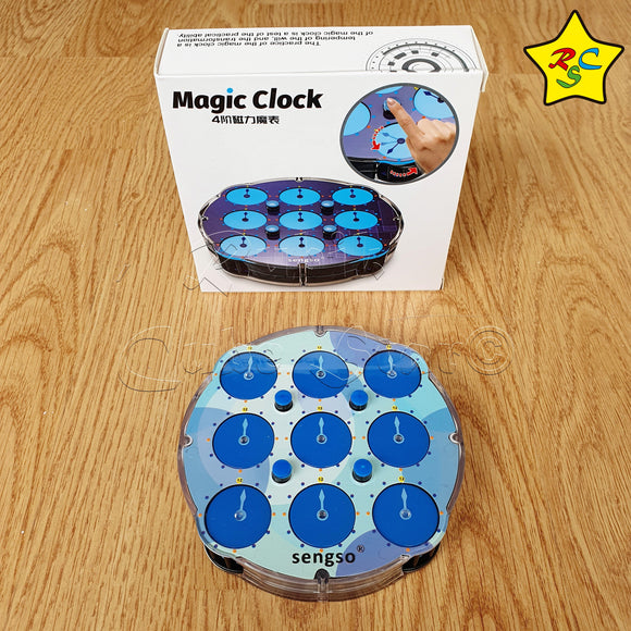 Clock Magic Magnetico Cubo Rubik Reloj Puzzle ShengShou