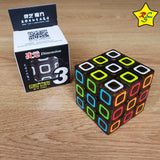 Cubo Rubik Qiyi Mofangge Ciyuan 3x3 Cobra Dimension Transparente Outline