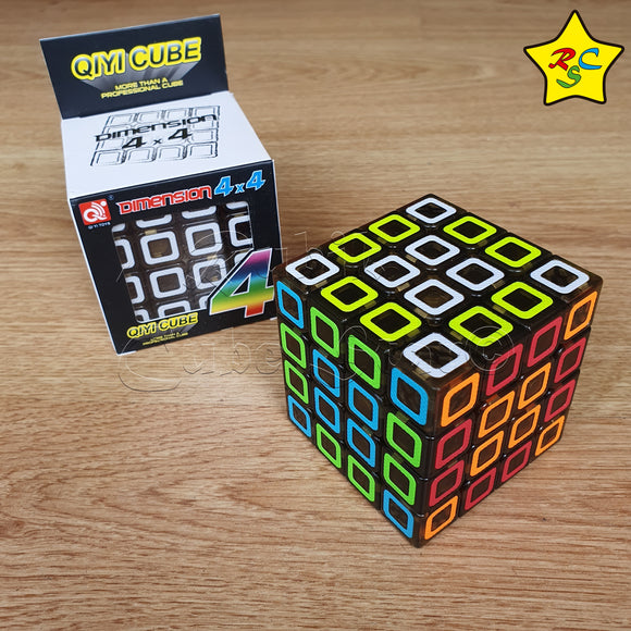 Cubo Rubik Cobra Qiyi 4x4 Ciyuan Speedcube Tiled Dimension